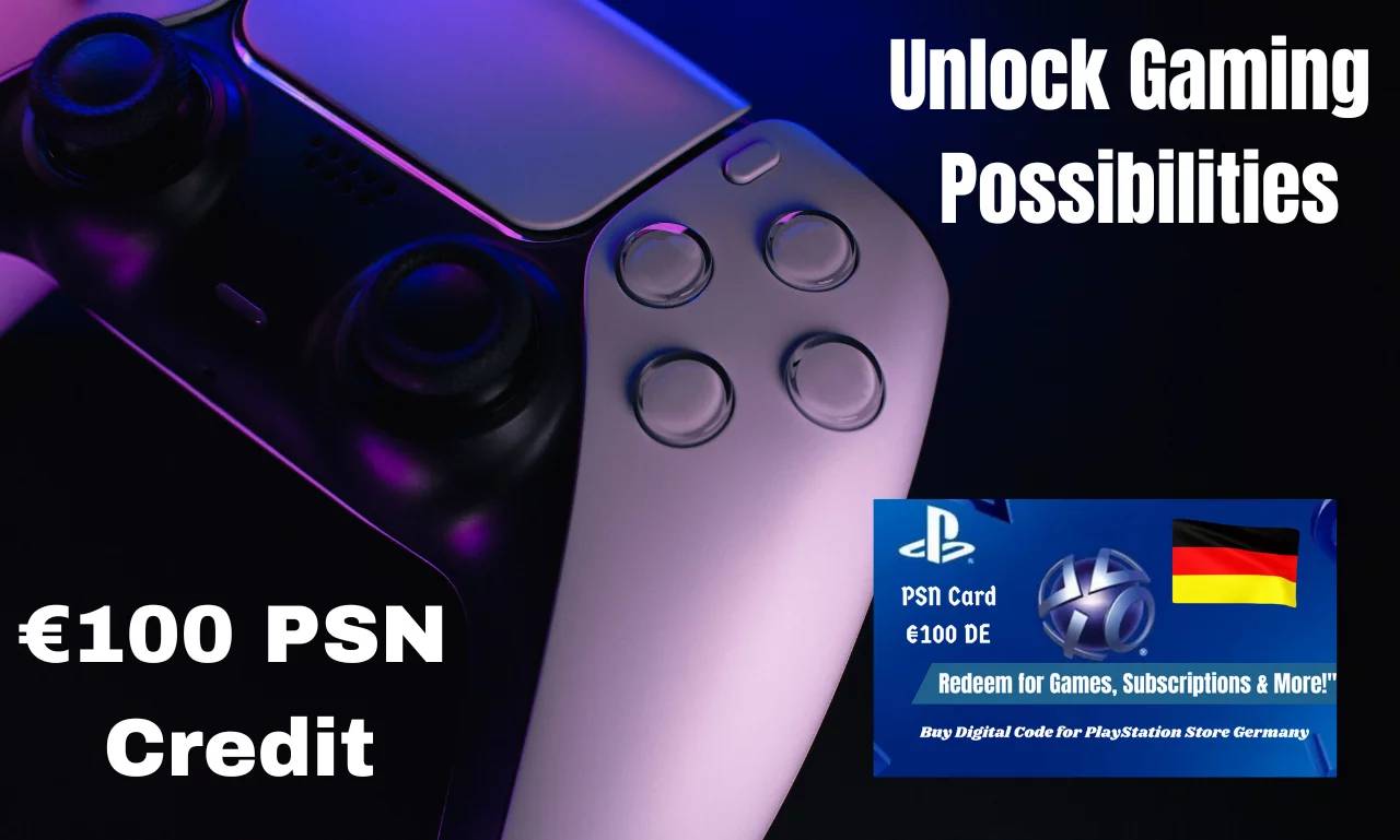 PlayStation Network Card €100 DE: Unlock a World of Gaming Possibilities