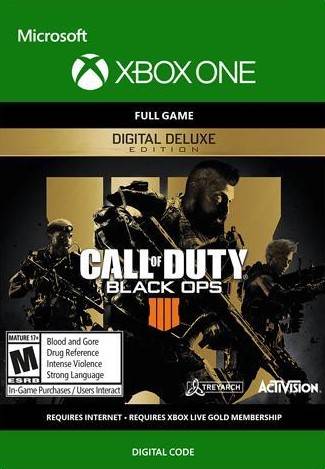 Call of Duty: Black Ops 4 - Digital Deluxe Edition Xbox One / Series X|S [Digital Code] GLOBAL