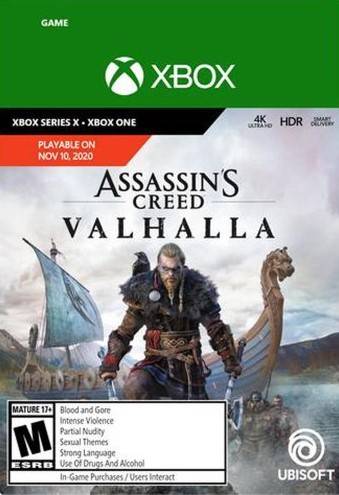 Assassin's Creed Valhalla Xbox Series X|S, Xbox One [Código Digital] Argentina