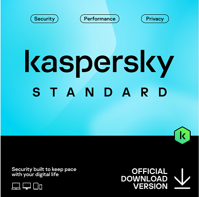 Kaspersky Standard 2024 Antivirus - 1 Dispositivo / 1 Anno - Protezione dei Pagamenti e dell'Online Banking / Ottimizzazione delle Prestazioni CD KEY GLOBAL