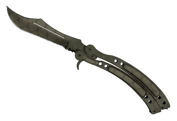 CS:GO Butterfly Knife Safari Mesh Steam Skin GLOBAL