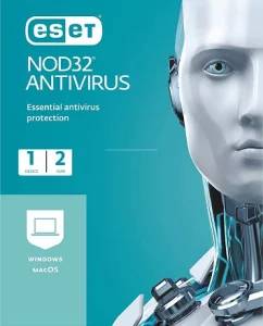 ESET Nod32 Antivirus 1 Year 2 Device Global