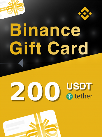 Binance Gift Card 200 USDT Key Code GLOBAL