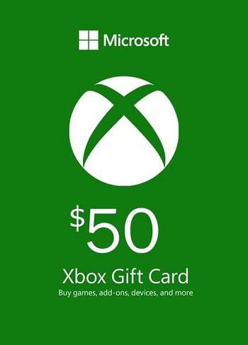 XBOX Live $50 Prepaid Card US Digital Code