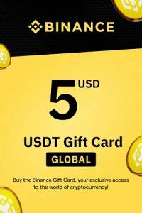 Binance Geschenkkarte 5 USDT Schlüsselcode GLOBAL