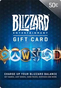 Blizzard €50 Battle.net Gift Card EUROPE 