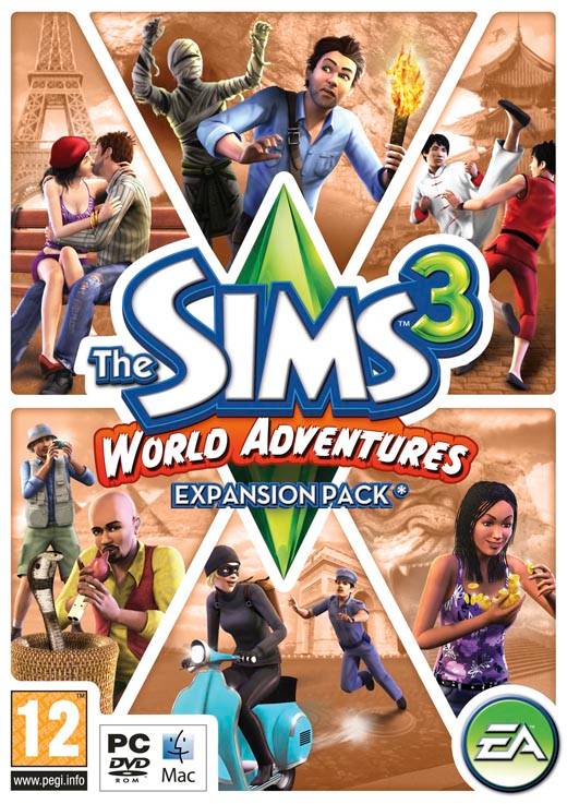The Sims 3 - World Adventures DLC EA App Key Code GLOBAL