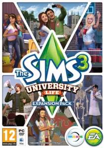 The Sims 3 - University Life Expansion EA App Key Code GLOBAL