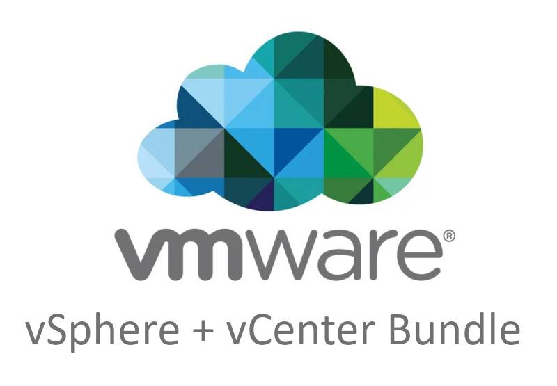 Clé CD VMware vCenter Server 8 Standard + vSphere 8 Enterprise Plus Bundle (à vie / nombre illimité d'appareils)