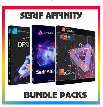 Clé CD à vie pour PC/MAC du pack Affinity Software V1, GLOBAL