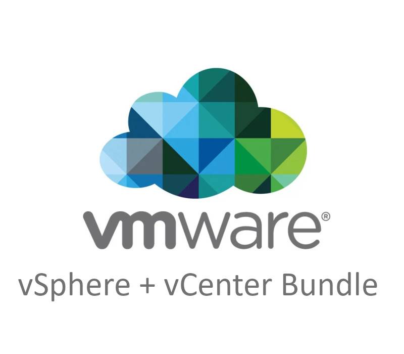 Clé CD VMware vCenter Server 8 Standard + vSphere 8 Enterprise Plus Bundle (à vie / nombre illimité d'appareils)