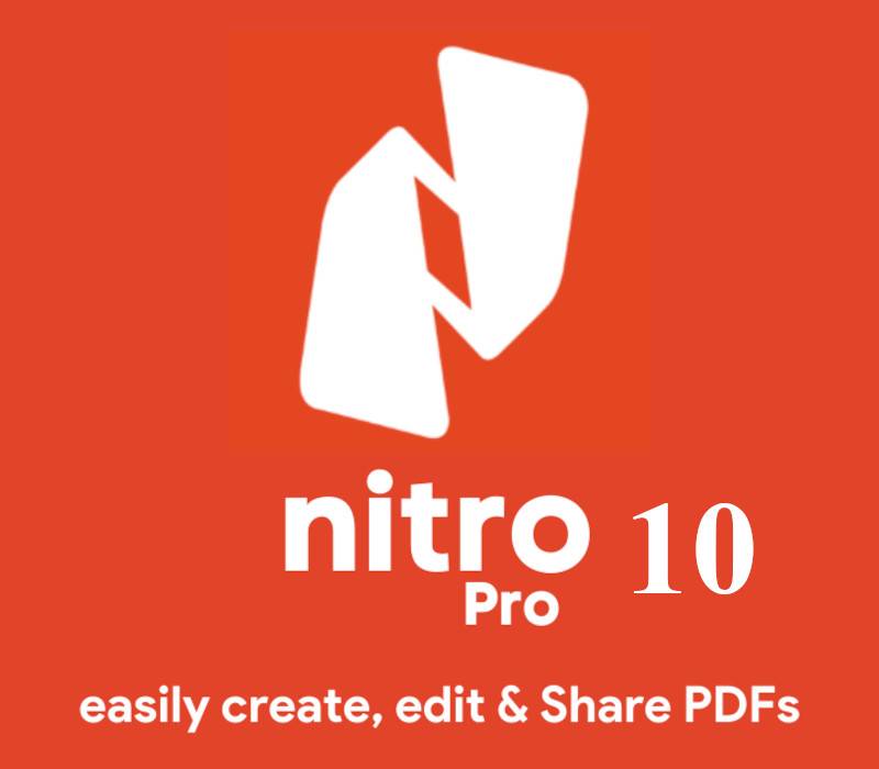 Nitro PDF Pro 10 CD Key (a vita / 1 PC)