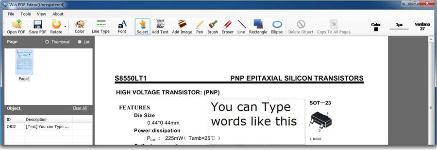 Chiave CD di Win PDF Editor