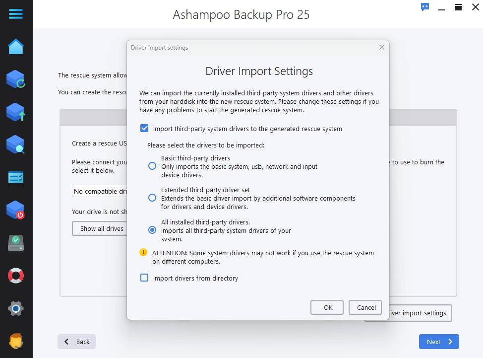 Ashampoo Backup Pro 25 clés (à vie / 1 PC)