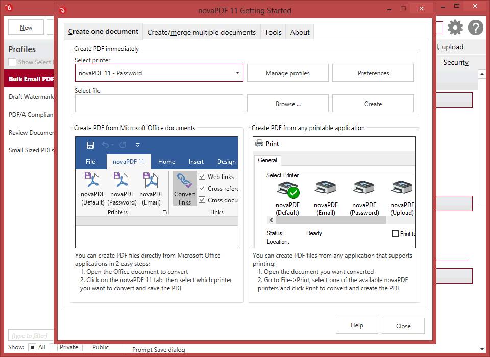 novaPDF Lite 11 Chiave (A vita / 1 PC)