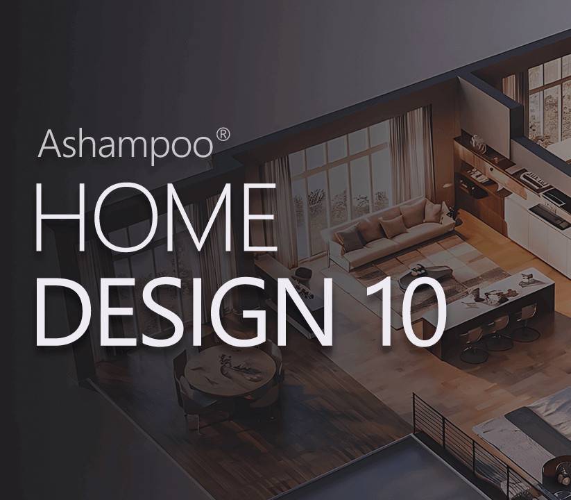 Chiave di attivazione Ashampoo Home Design 10 (a vita / 1 PC)