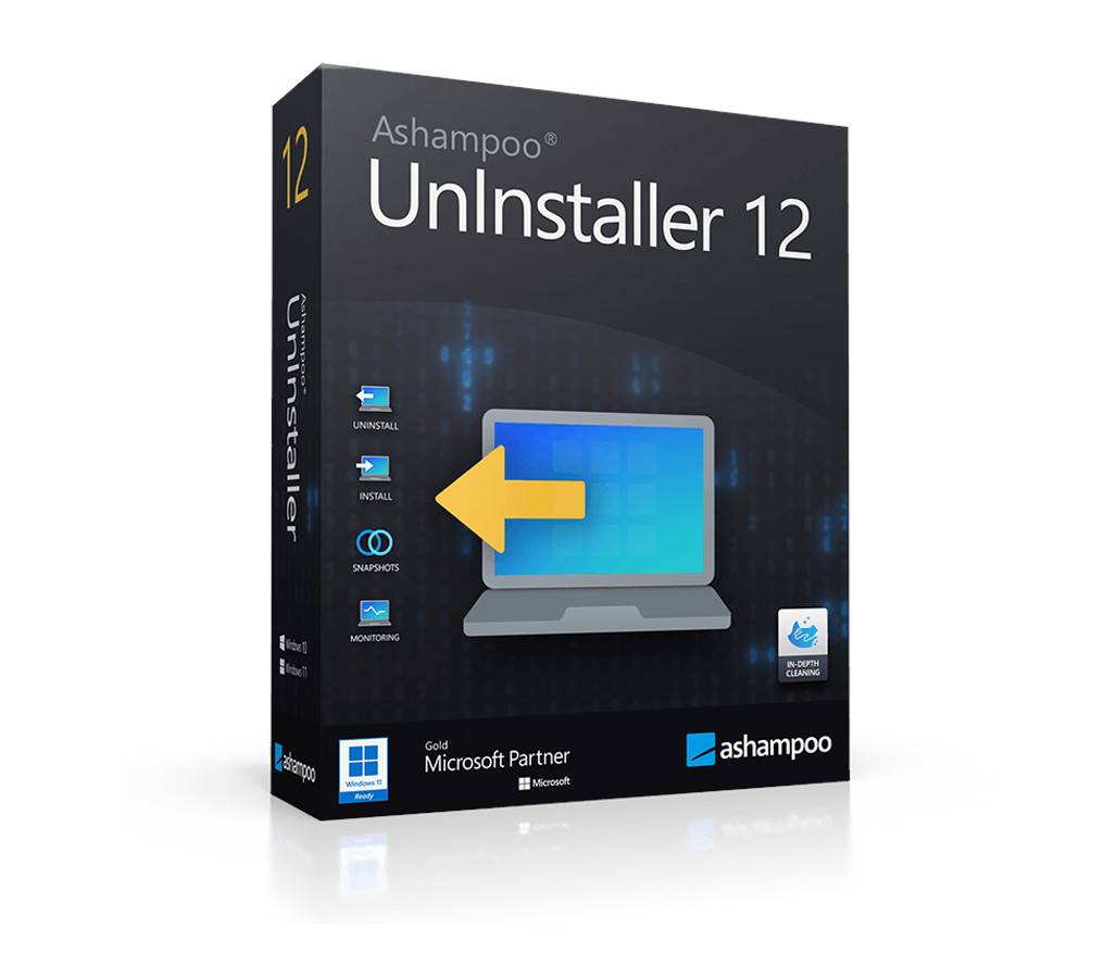 Ashampoo UnInstaller 12 Aktivierungsschlüssel (Lebenslang / 5 PCs)