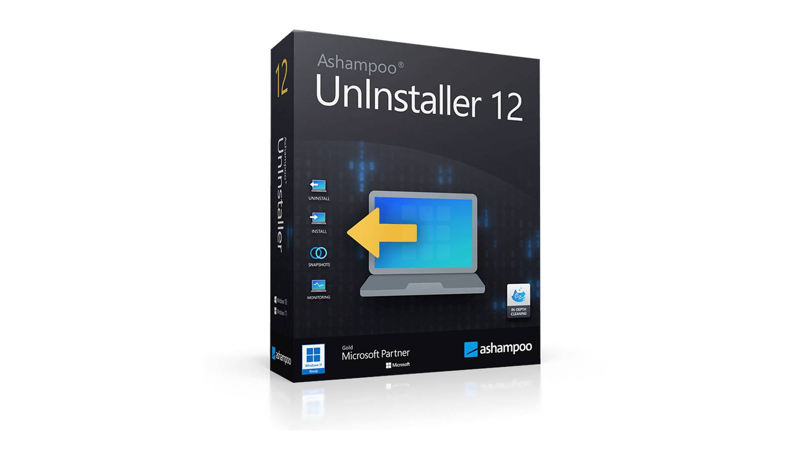 Ashampoo UnInstaller 12 Aktivierungsschlüssel (Lebenslang / 5 PCs)