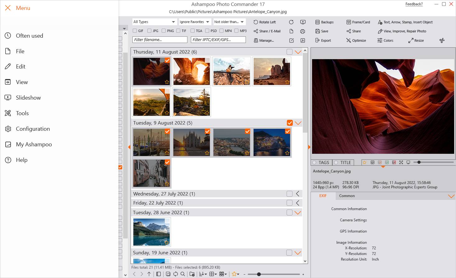 Ashampoo Photo Commander 17 Key (a vita / 1 PC)